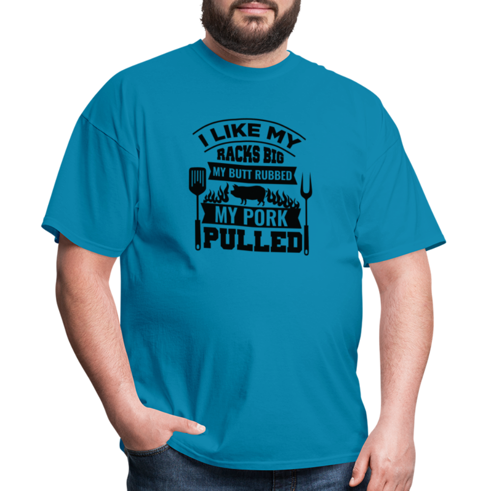 Pork Pulled T-Shirt - turquoise