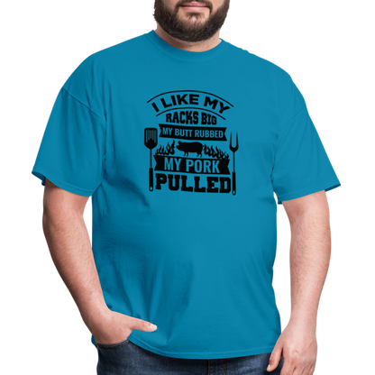 Pork Pulled T-Shirt - turquoise