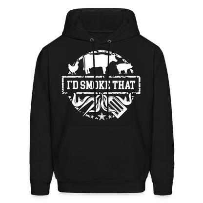 I'd Smoke That Hoodie - black