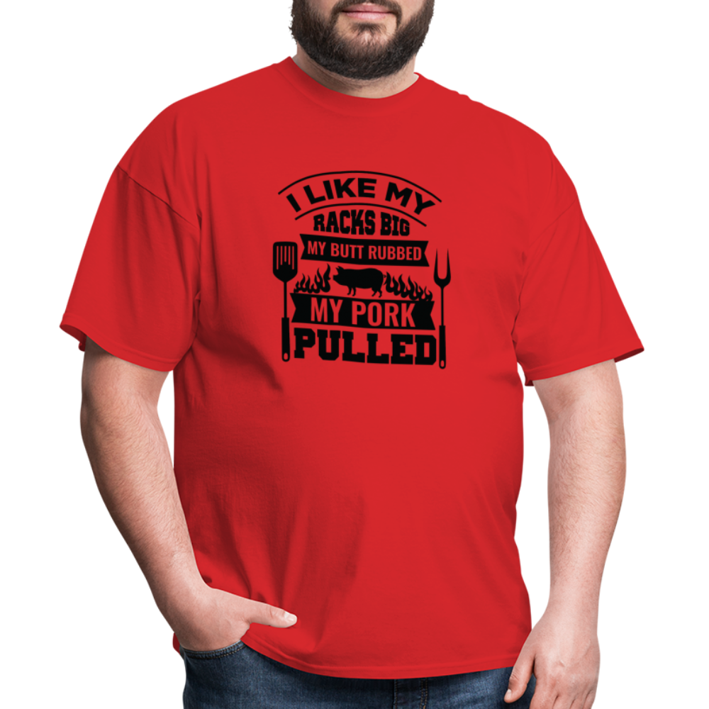 Pork Pulled T-Shirt - red