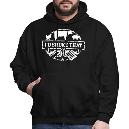 I'd Smoke That Hoodie - black