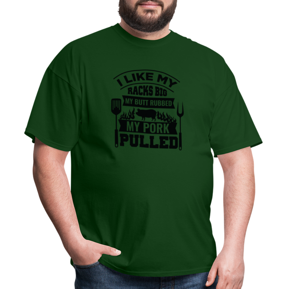 Pork Pulled T-Shirt - forest green