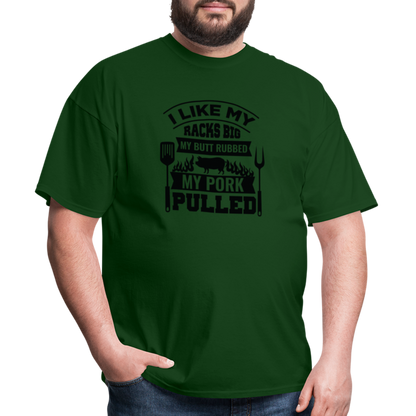 Pork Pulled T-Shirt - forest green