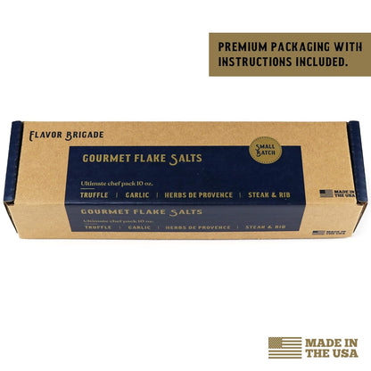 Flavor Brigade Gourmet Flake Salts Gift Set