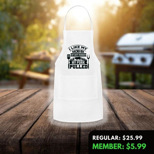 I Like My Racks Big Apron