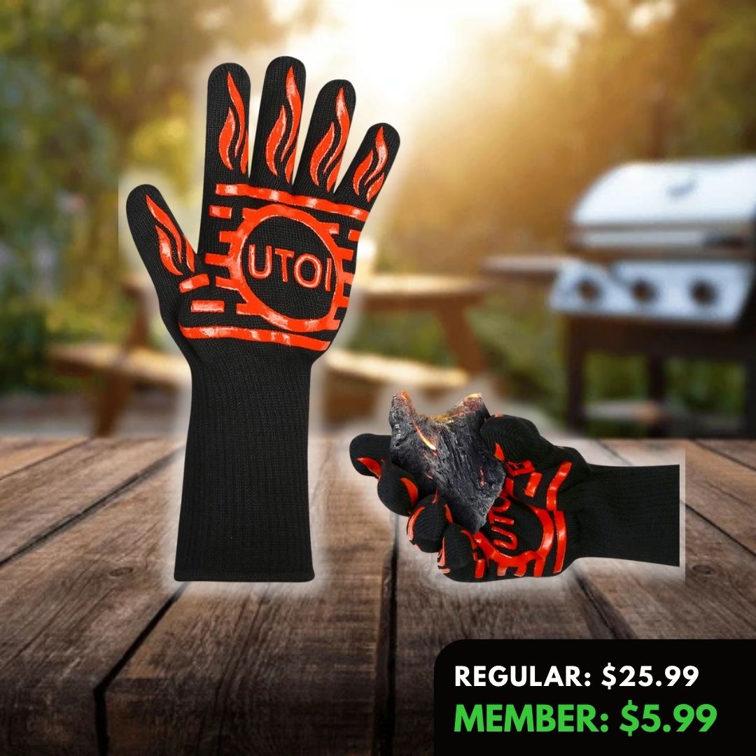 Ultra-Grip Fire Safety Mitts