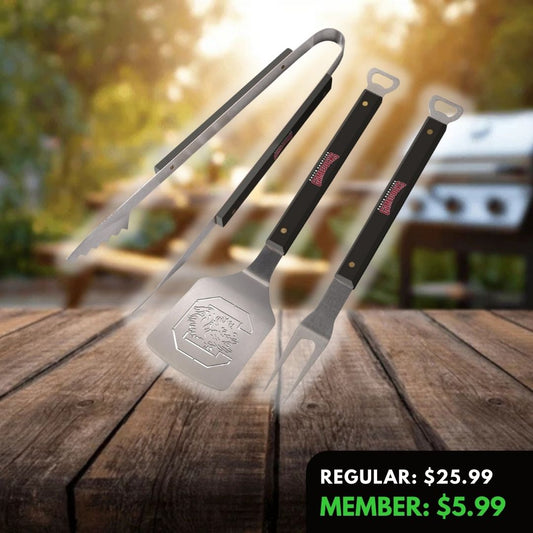 NCAA Spirit Series 3Pc BBQ Set