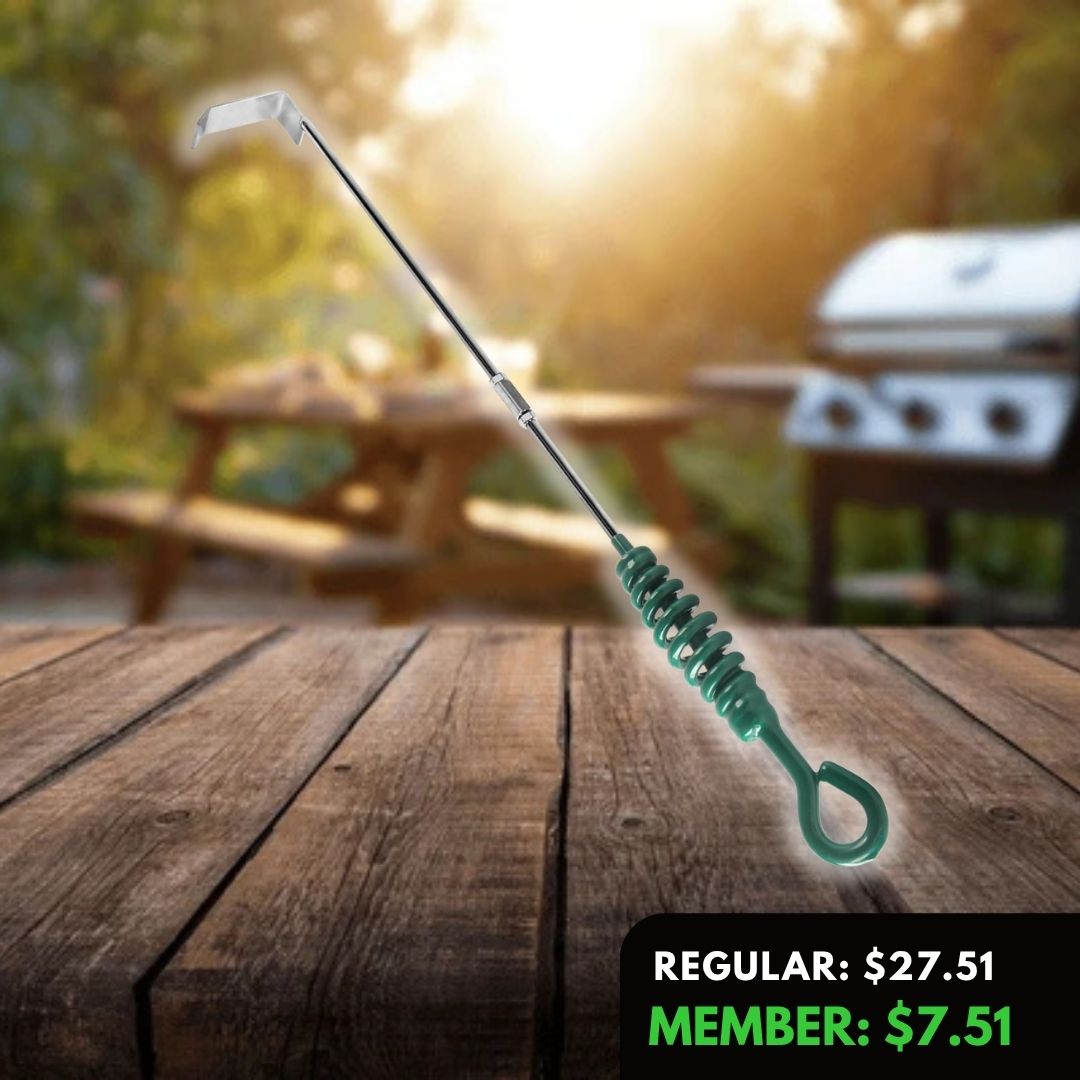 GrillMate GreenGrip Ash Tool