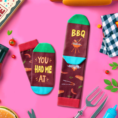 Unisex BBQ Socks