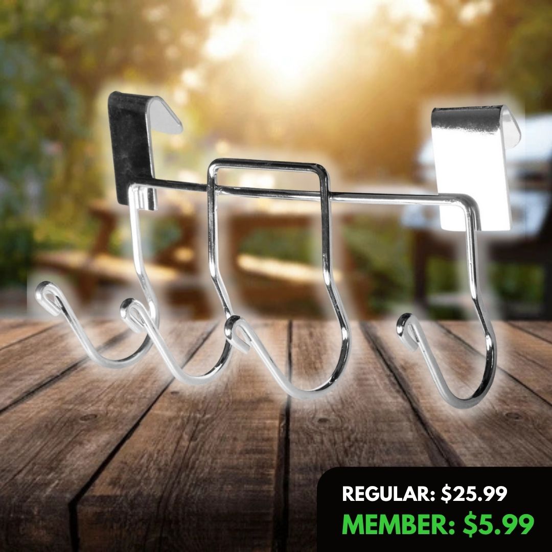 SecureClip Utensil Rack