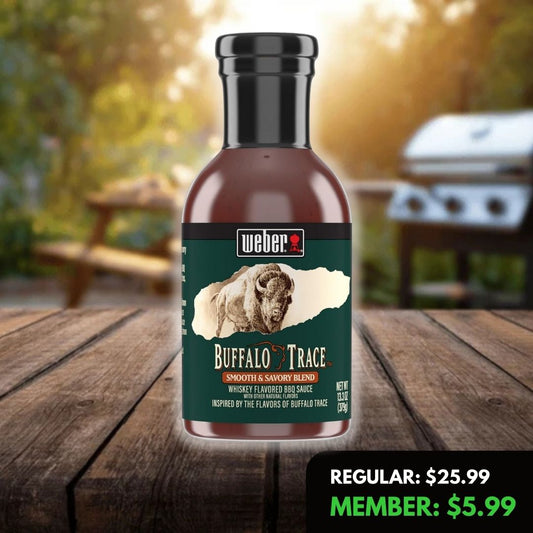 Weber Buffalo Trace Whiskey Flavored BBQ Sauce