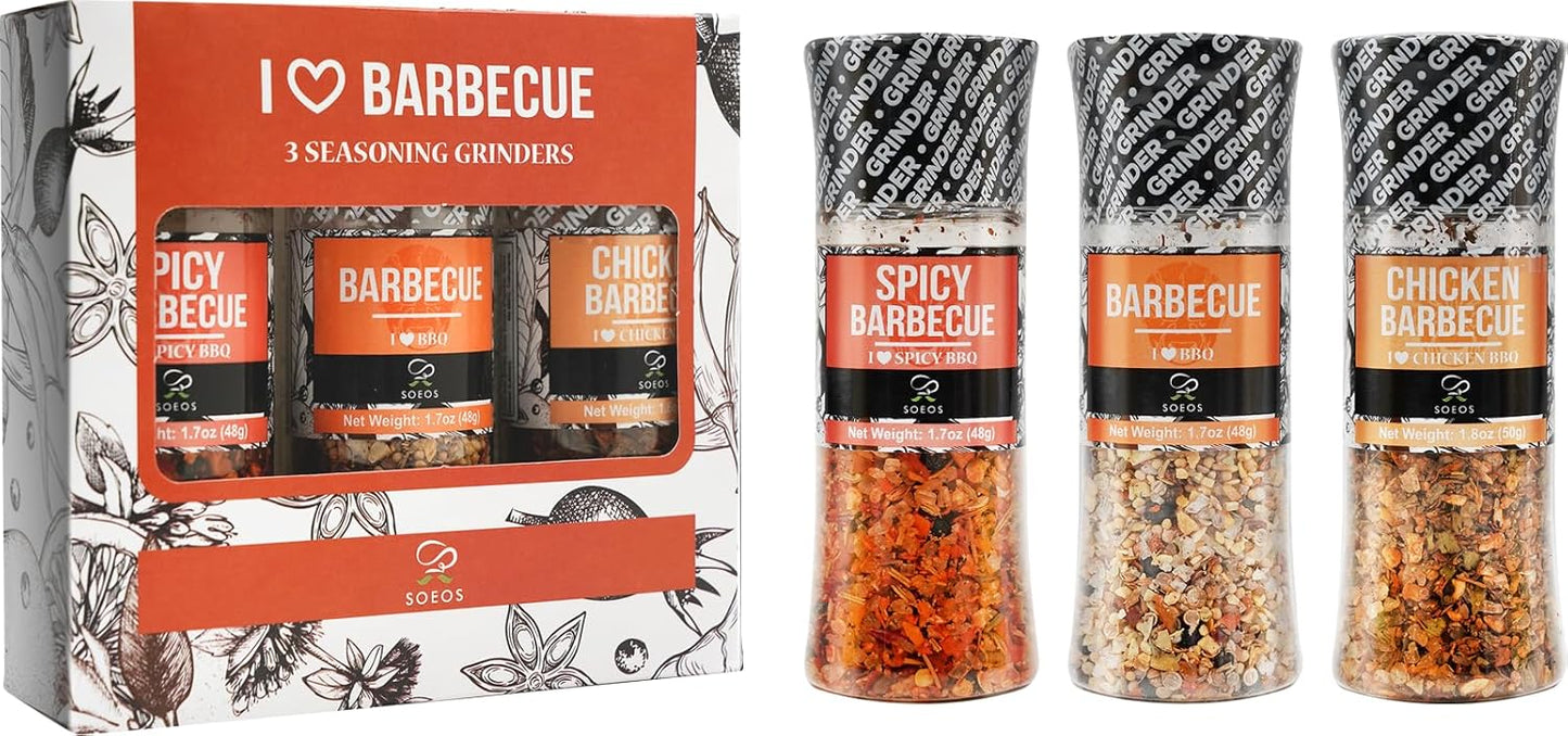 Soeos Spice Seasoning Set of 3