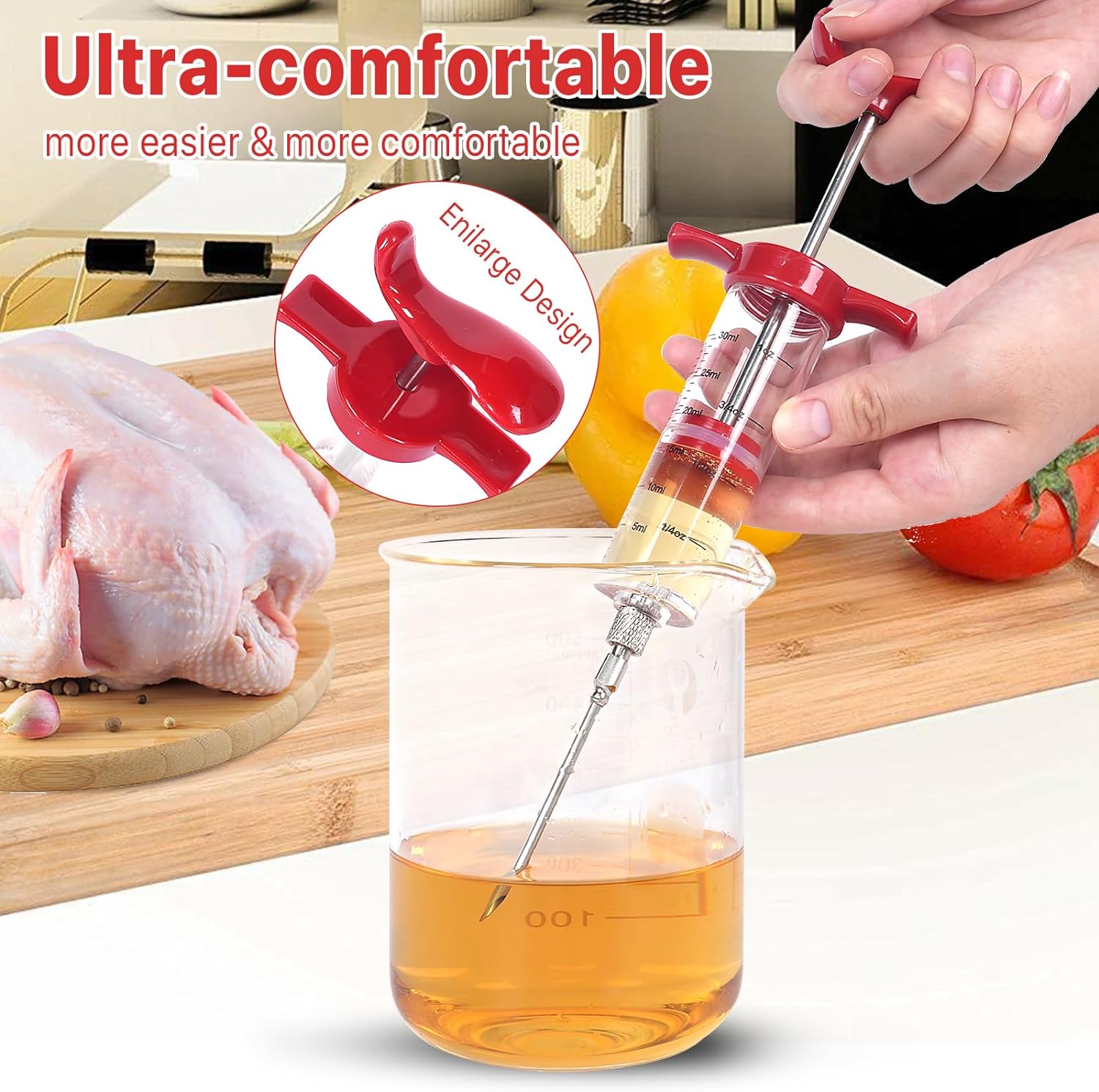 Meat Injector Syringe