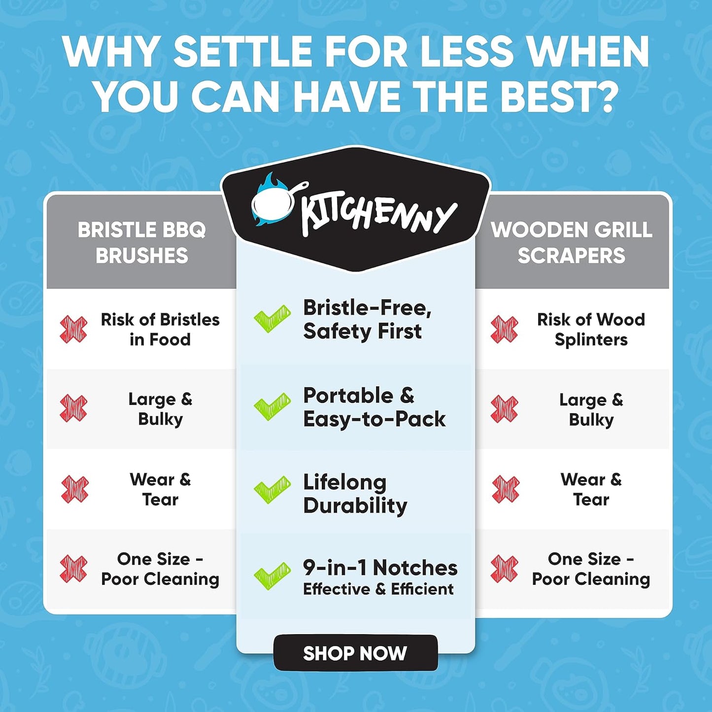 Grill Scraper Gadget