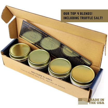 Flavor Brigade Gourmet Flake Salts Gift Set