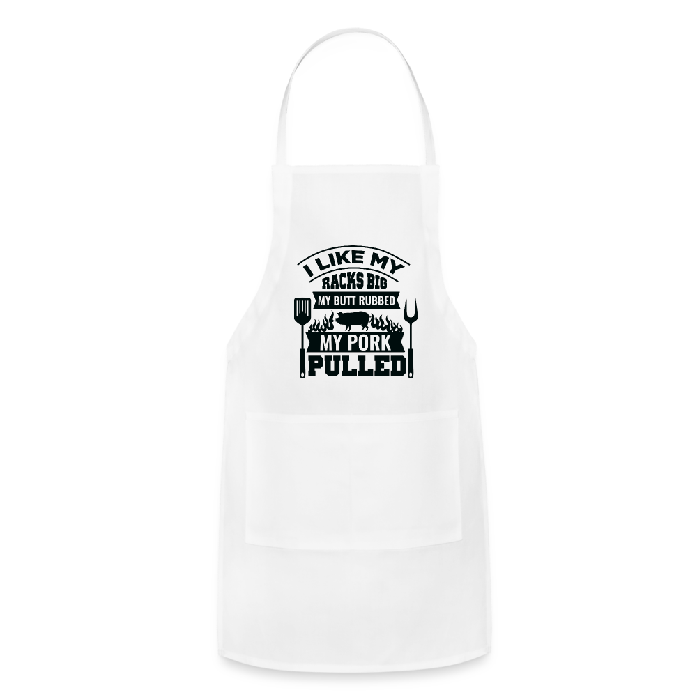 I like my racks big apron - white