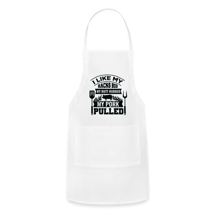 I like my racks big apron - white