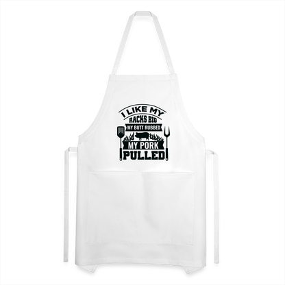 I like my racks big apron - white