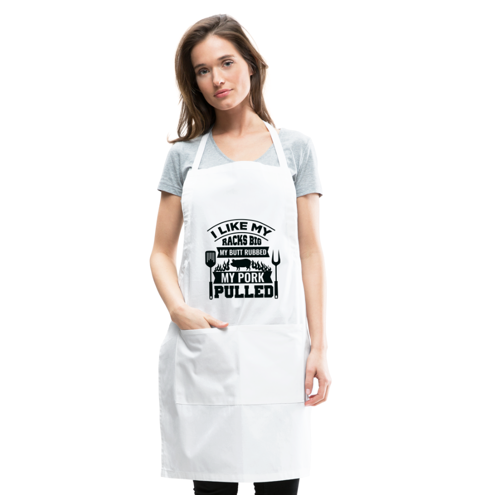 I like my racks big apron - white