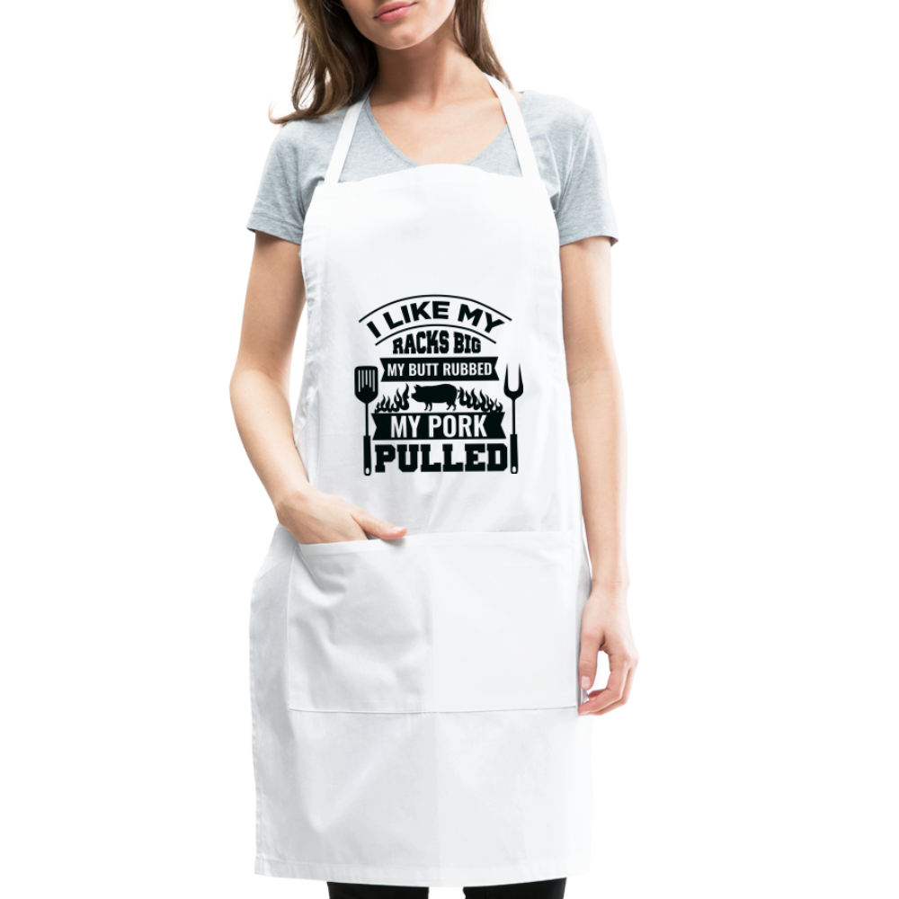 I like my racks big apron - white