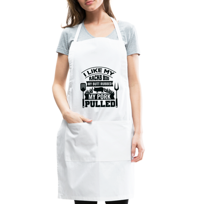 I like my racks big apron - white