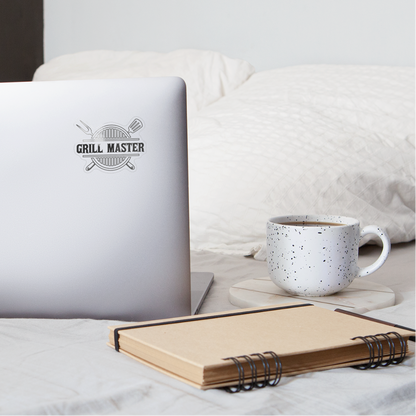 Grill Master Decal - transparent glossy