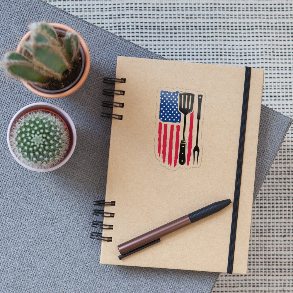 USA BBQ - transparent glossy