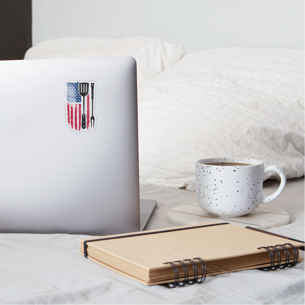 USA BBQ - transparent glossy